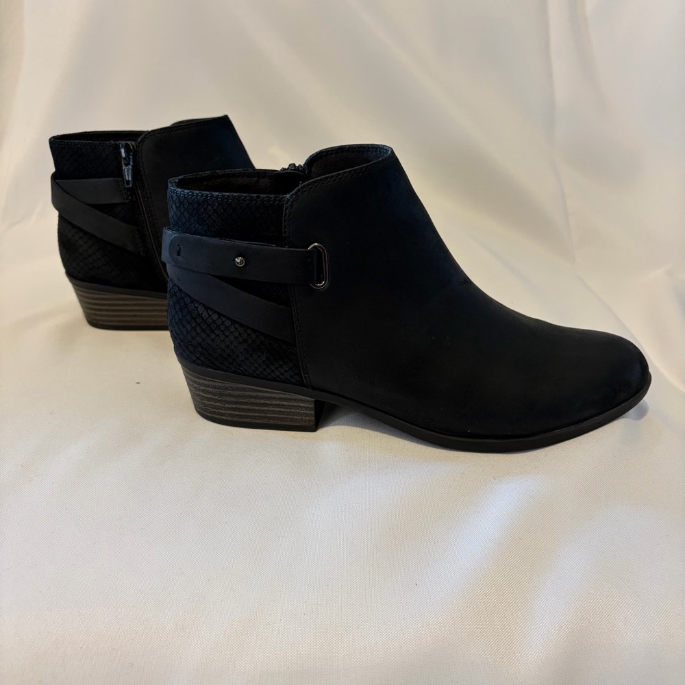 Clark’s Women’s Black Ankle Boots